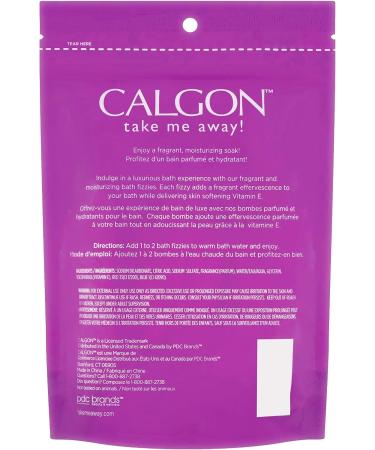 Calgon Lavender & Honey Moisturizing Bath Soak Fizzies Bombs - 8 Pack - Buy Online on GoSupps.com