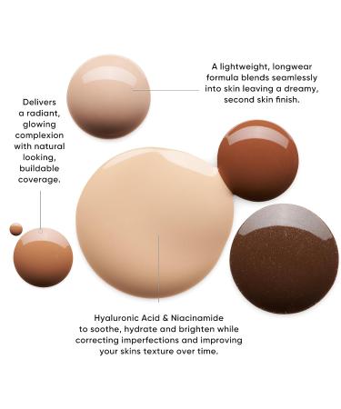 Trish McEvoy Gorgeous Foundation 30ml - Light with Golden Undertones | Perfect for Light to Medium Skin | International Shipping - Buy Online on GoSupps.com