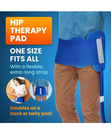Cold Therapy System with Universal Pad for Hip, Back, or Knee - Post-Surgery Care for Surgeries, Osteoarthritis, Swelling, and Sprains - Buy Online on GoSupps.com