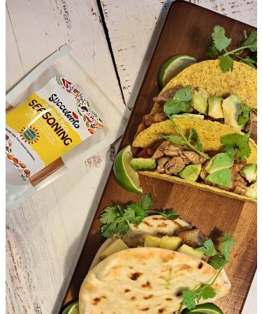 Succulento Original Taco Seasoning - Gourmet Spice for Tacos, Fajitas, Shawarmas - Gluten-Free, No MSG, Spicy Taste of Mexico - Buy Online on GoSupps.com