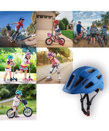 Kids Bike Helmet - Adjustable Toddler Boys & Girls Helmet, Lightweight for Ages 1-8, Navy Blue XS 48-50cm - Buy Online on GoSupps.com