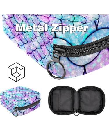 Portable Women's Menstrual Cup Bags | Ineffable Glittering Multicolored Binding-Up Bags for Teens | Feminine Insert Pockets & First Period Tampons - Buy Online on GoSupps.com