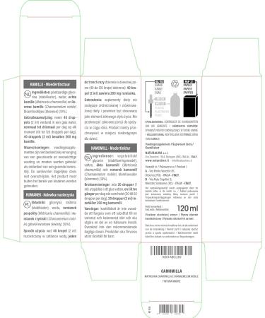 German & Roman Chamomile Flower Heads Mother Tincture | Naturalma 120ml Liquid Extract Drops | Vegan & Alcohol-Free | Food Supplement - Buy Online on GoSupps.com