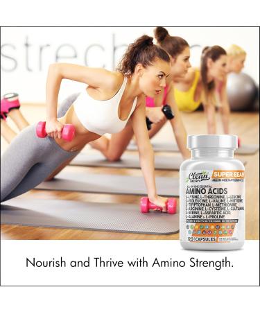 Premium Amino Acids Supplement - L-Lysine L-Threonine L-Leucine & More | International Shipping - Buy Online on GoSupps.com