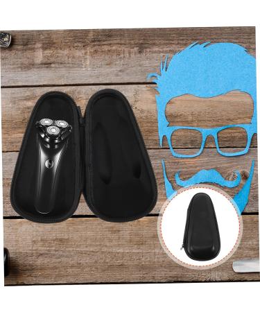 Fomiyes Electric Razor Storage Box for Men | Stylish Travel Case & Organizer | Shockproof EVA Shaving Case - Buy Online on GoSupps.com