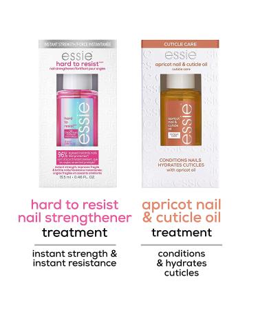 Essie Nail Care Kit | Hard to Resist Nail Strengthener & Apricot Cuticle Oil | 8-Free Vegan - Buy Online on GoSupps.com