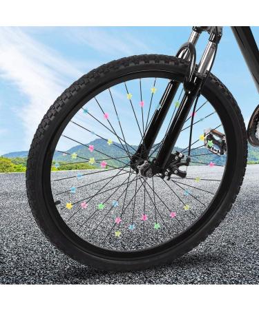 Keenso Children Bike Spoke Premium Colored Plastic Wheel Bead - 36PCS Star Beads - Buy Online on GoSupps.com