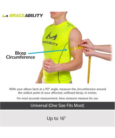 Buy BraceAbility Cubital Tunnel Syndrome Brace - Ulnar Nerve Elbow Splint for Pain Relief | Quality Support for Radial Neuropathy & Nerve Entrapment - Worldwide Shipping - Buy Online on GoSupps.com