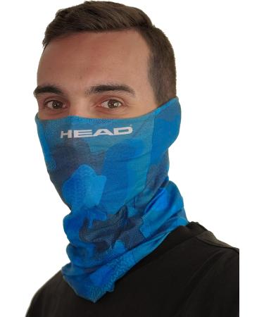 Shop Head Original Tube Gradient - Unisex Multifunctional Windproof Bandana for Skiing & Cycling | UV Protection Stylish Blue Design - Buy Online on GoSupps.com