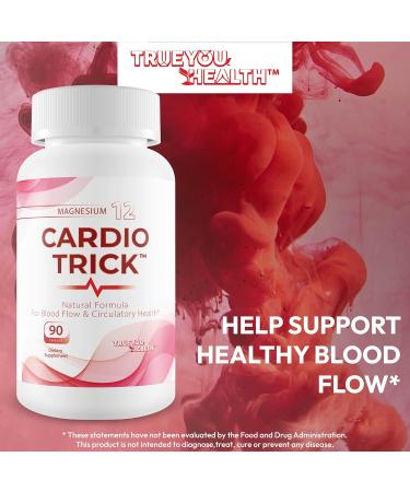 Cardio Trick - Japanese Cucumber Trick for Max Blood Flow Cardio Care & Healthy Pressure - Healthy Blood Flow Cardio Plus High Pressure Pills - Advanced Blood Flow Care Pressure Supplement - Buy Online on GoSupps.com