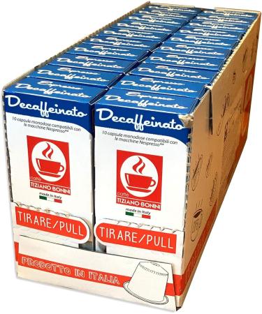 200 Nespresso Compatible Coffee Capsules (Decaffeinato) - Buy Online on GoSupps.com