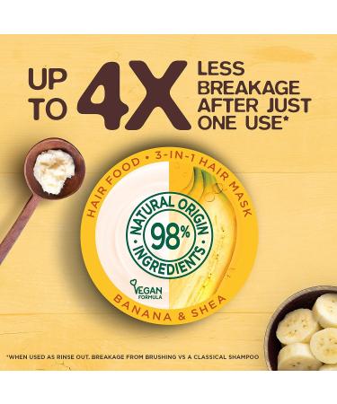 Garnier Ultimate Blends Hair Food Banana 3-in-1 Dry Hair Mask 390ml - Nourishing Treatment - Buy Online on GoSupps.com