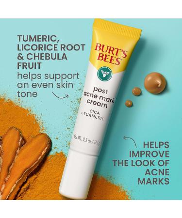 Burt's Bees Post Acne Mark Cream with Turmeric 0.5 Oz - Gentle Dark Spot Correcting for All Skin Types - Buy Online on GoSupps.com