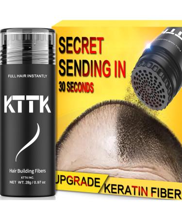 KTTK hair building thickening powder fibers and fillers powder for thinning hair for women and men scalp dye concealer for thinning hair bald spot concealer cover up for women-0.99 Ounce LIGHT BLONDE