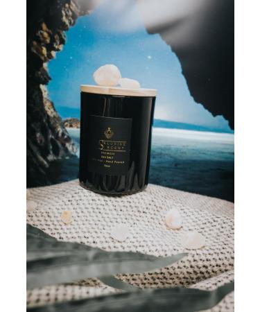 Premium Sea Salt Scented Candle | 10oz | 100% Soy Wax | Aromatherapy Home Fragrance | Ideal Housewarming Gift - Buy Online on GoSupps.com
