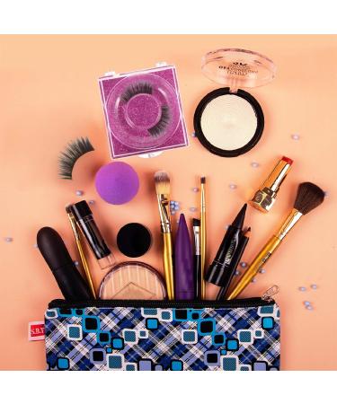 Buy SOLUSTRE 6Pcs Empty False Eyelash Packaging Boxes - Rosy Glitter Square Holders for Eyelashes - International Shipping Available - Buy Online on GoSupps.com