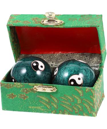 Tovinanna 10 Stk Baoding Balls - Health Massage Stress Balls for Adults | Hand Training & Relaxation Balls - Buy Online on GoSupps.com