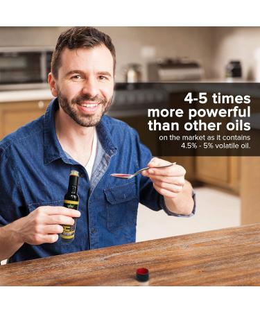 Organic Black Seed Oil Cold Pressed 250ml - Pure Virgin Nigella Sativa Oil with Free Raw Honey Sachet - High Strength Blessed Cumin Seed Oil - Glass Bottle - Buy Online on GoSupps.com