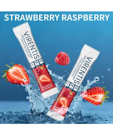 VIRENTIS 16 Sticks Electrolytes Powder Packets Sugar Free Hydration Packets, Liquid Daily IV Electrolyte Drink Mix for Rehydration with 8 Electrolytes & 6 Vitamins, 0 Calorie, Low Sodium - Buy Online on GoSupps.com