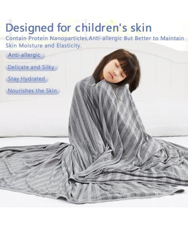Guohaoi Cooling Throw Blanket for Hot Sleepers - Lightweight Summer Cool Blanket - 100% Oeko-Tex Certified - 50''x70'' Grey - Buy Online on GoSupps.com