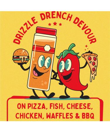 JD's Smoked Hot Honey | Chipotle Infused Honey with Chilli Flakes | Perfect for Tacos Nachos Burgers and more - Buy Online on GoSupps.com