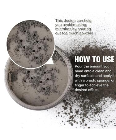BOBISUKA Special Effects Dirt Powder - Halloween Makeup Cosplay Stage & Wedding - Gray Stone (0.78 oz) - International Shipping Available - Buy Online on GoSupps.com