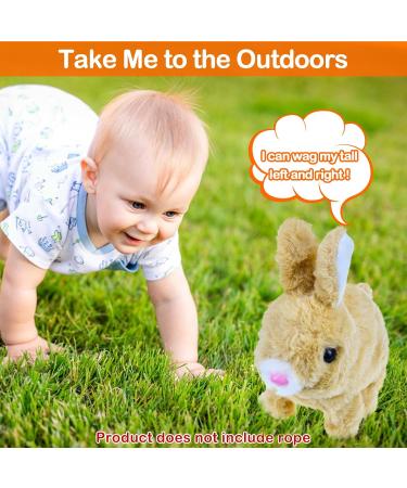 ZBATHTOY Jumping Rabbit Toy for 0-36 Months | Interactive Electronic Toy for Kids | Ideal Gift for Boys and Girls Ages 1-5 - Buy Online on GoSupps.com