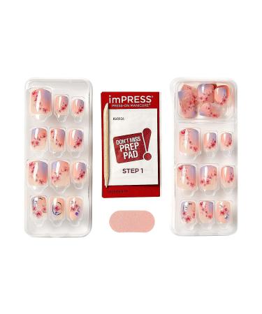 LoveShackFancy x imPRESS Limited Edition Sunkissed Peach Press-On Nails Kit - Buy Online on GoSupps.com