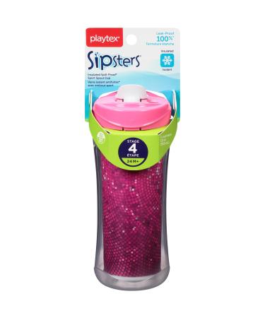Playtex Baby Sipsters Stage 2 Peppa Pig Girls Spoutless Sippy Cup