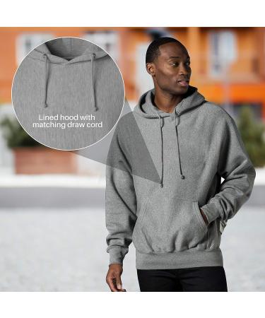 MV Sport Cool Fleece Hoodie - Heavyweight Men's Sweatshirt in Black XXL - Buy Online on GoSupps.com