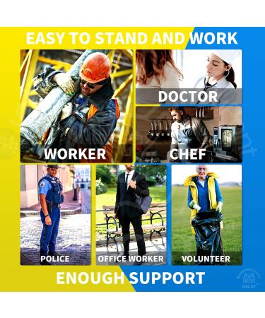 Orthopedic Heel Spur Shoe Inserts for Flat Feet & Plantar Fasciitis - XS Yellow Insoles for Men & Women (35-38) - Buy Online on GoSupps.com