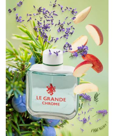 LE GRANDE CHROME EAU DE TOILETTE 3.4 FL. Oz. Citric Fresh fragrance for men - Buy Online on GoSupps.com
