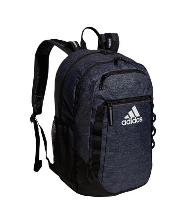 adidas Excel 6 Backpack, Jersey Black/Black/White FW21, One Size One Size Jersey Black/Black/White Fw21