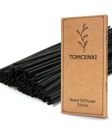 Tomcenxi t & cx black reed diffusor sticks 19 cm natural rattan reed sticks essential oil aroma diffuser sticks for essential oils for home office