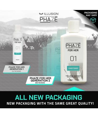 Illusion Systems PhaZe for Her 1 Conditioner - Women's #1 Deer Hunting Scent Elimination - Buy Online on GoSupps.com