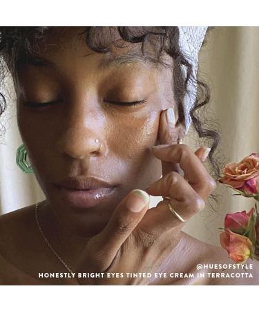 Honestly Bright Eyes Tinted Eye Cream - Terracotta by Honest for Women - 0.5 oz Cream - Buy Online on GoSupps.com