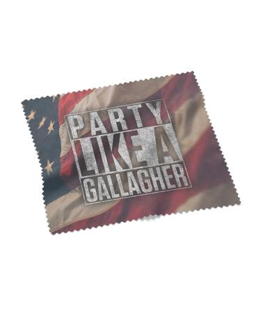 Urban Backwoods Party Like A Gallagher Microfiber Cloth - Glasses Cleaning Cloth