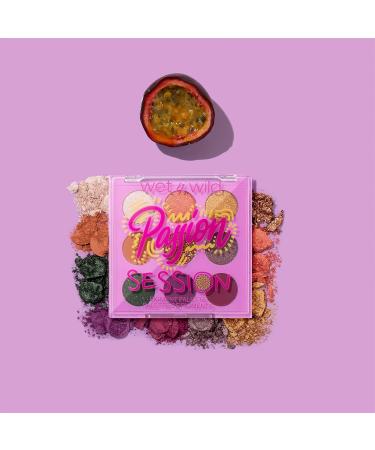 wet n wild Pigment Palette Wild Crush Passion Collection Eyeshadow Palette with 9 Ultra-Pigmented Colors Smoothing and Hydrating Formula Passion Fruit Scent Passion Session - Buy Online on GoSupps.com