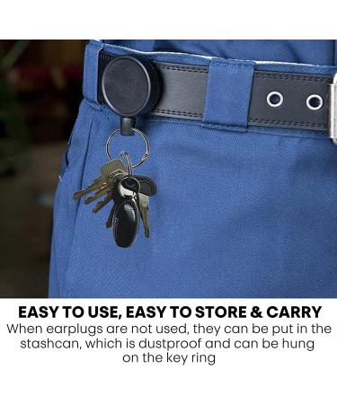 Buy EARasers Aluminum Waterproof Earplugs Keychain Case - Travel-Friendly Green Pill Holder - Buy Online on GoSupps.com