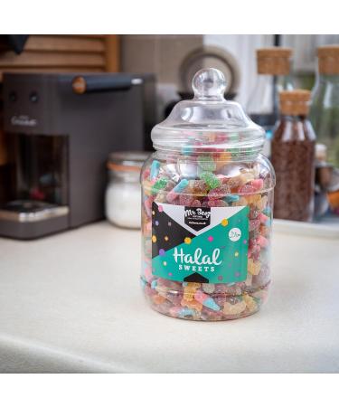 Mr Beez Sweets | Halal Sweets Selection | Fizzy Mix | HMC Halal Certified | 27x14cm | 1700 Grams - Buy Online on GoSupps.com