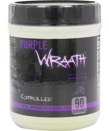 Controlled Labs Purple Wraath Juicy Grape - 2.39 lbs (1084 g) | Best BCAAs for Muscle Recovery - Buy Online on GoSupps.com