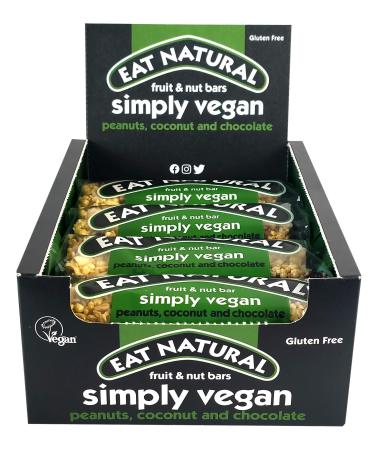 Eat Natural Vegan Fruit & Nut Bars 45g Pack of 12