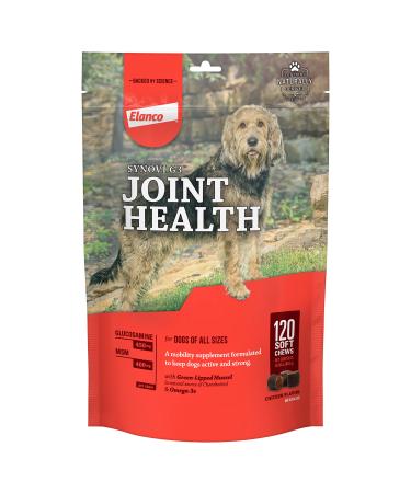 Synovi G3 Soft Chews Glucosamine Joint Supplement for Dogs, 120 count