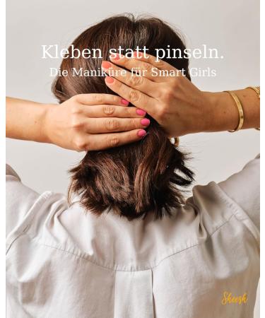 Sheesh Hot Night Nail Polish Foils - 26 Self-Adhesive Nail Wraps for Perfect Manicures at Home | Trend Colors 2023 - Buy Online on GoSupps.com