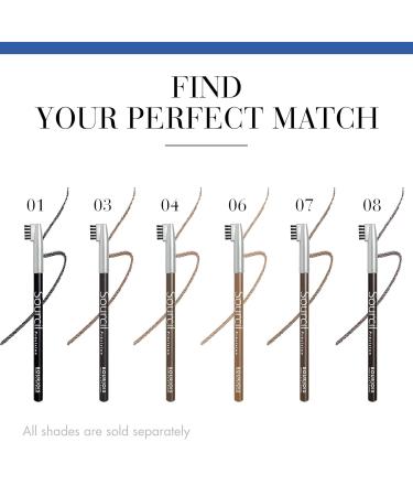Bourjois Eyebrow Pencil Sourcil Precision 08 Brunette | Buy Premium Eyebrow Makeup Online - Buy Online on GoSupps.com