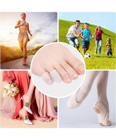 2023 New Silicone Anti-Friction Toe Protectors - Breathable Clear Covers (30PCS) - Buy Online on GoSupps.com