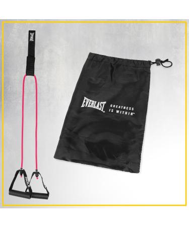 Everlast FIT Light Power Cable - Light Resistance Exercise Band Premium Latex Door Anchor Rubber Handles Carry Bag Included - Muscle Repair at-Home Gym Strength Training Flexibility - Buy Online on GoSupps.com