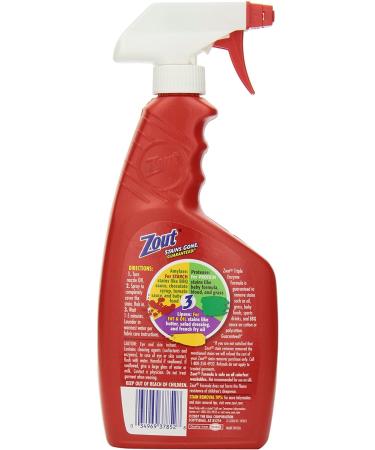 Zout Triple Enzyme Laundry Stain Remover Foam 22 Fl Oz - Powerful Stain Fighter - Buy Online on GoSupps.com