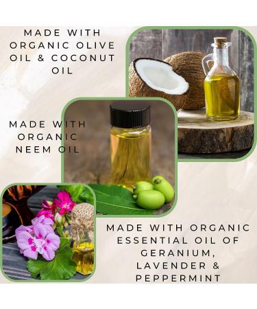 Organic Neem Soap Bar with Essential Oils - Antifungal, Moisturizing, Acne Relief | For Dry, Itchy Skin | Includes Free Exfoliating Bag - Buy Online on GoSupps.com