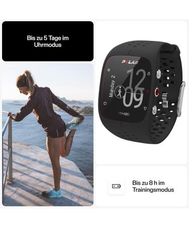 Polar M430 GPS Sports Watch - Heart Rate Tracker Activity & Sleep Monitoring Size M Black | Exclusively on Amazon - Buy Online on GoSupps.com